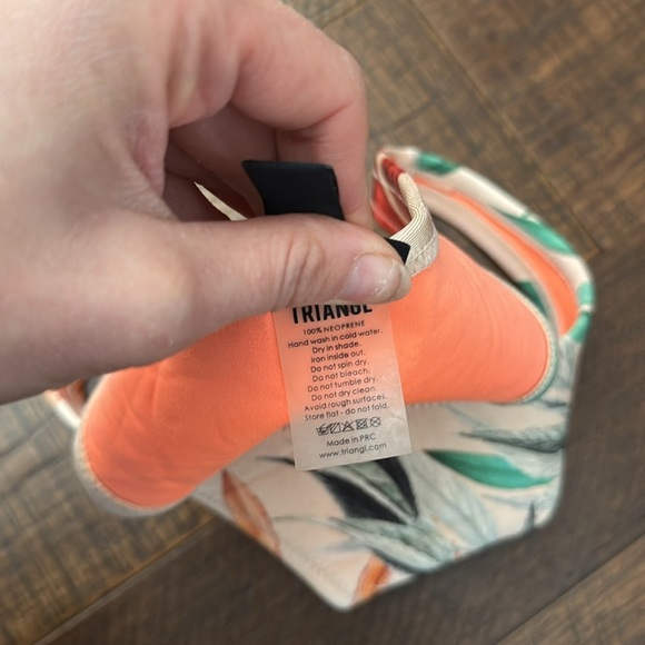 Anthropologie Trianl Bikini Bottom Separates in Tropical Leaf Print - Picture 4 of 8